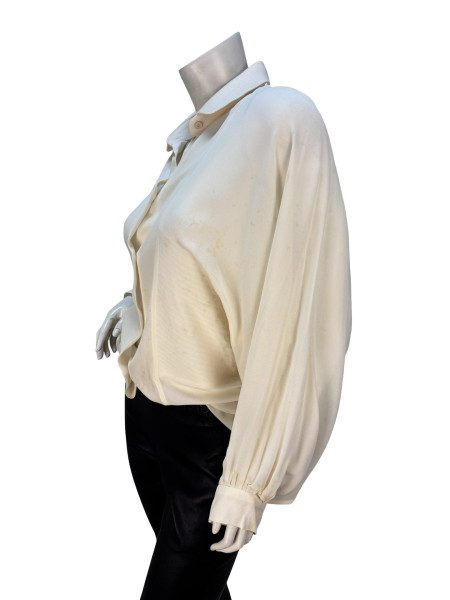 Fendi Sheer silk blouse