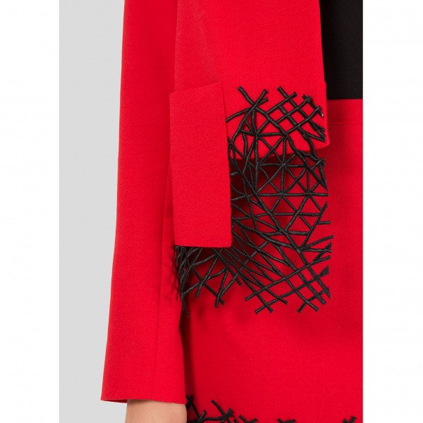 Christopher Kane Crackle Skirt Suit