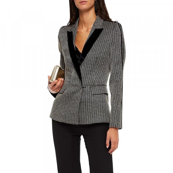 Amanda Wakeley Metallic Weave Jacket