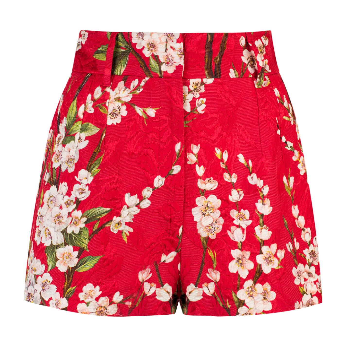 DOLCE & GABBANA Floral Print Jacquard Shorts