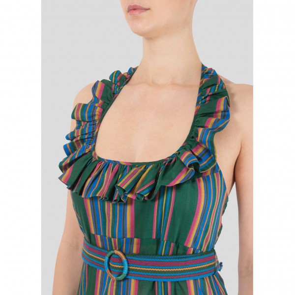 ZIMMERMANN Allia Stripe Picnic Dress