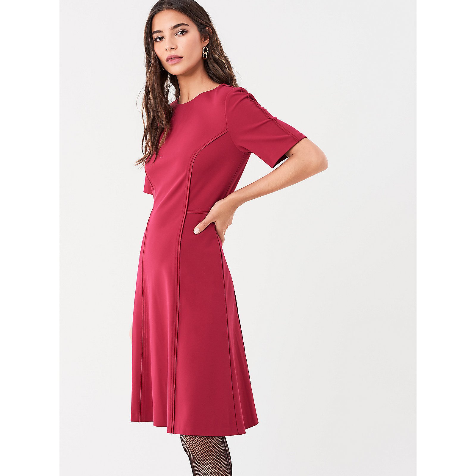 Diane von Furstenberg Alexandra Stretch Ponte Dress
