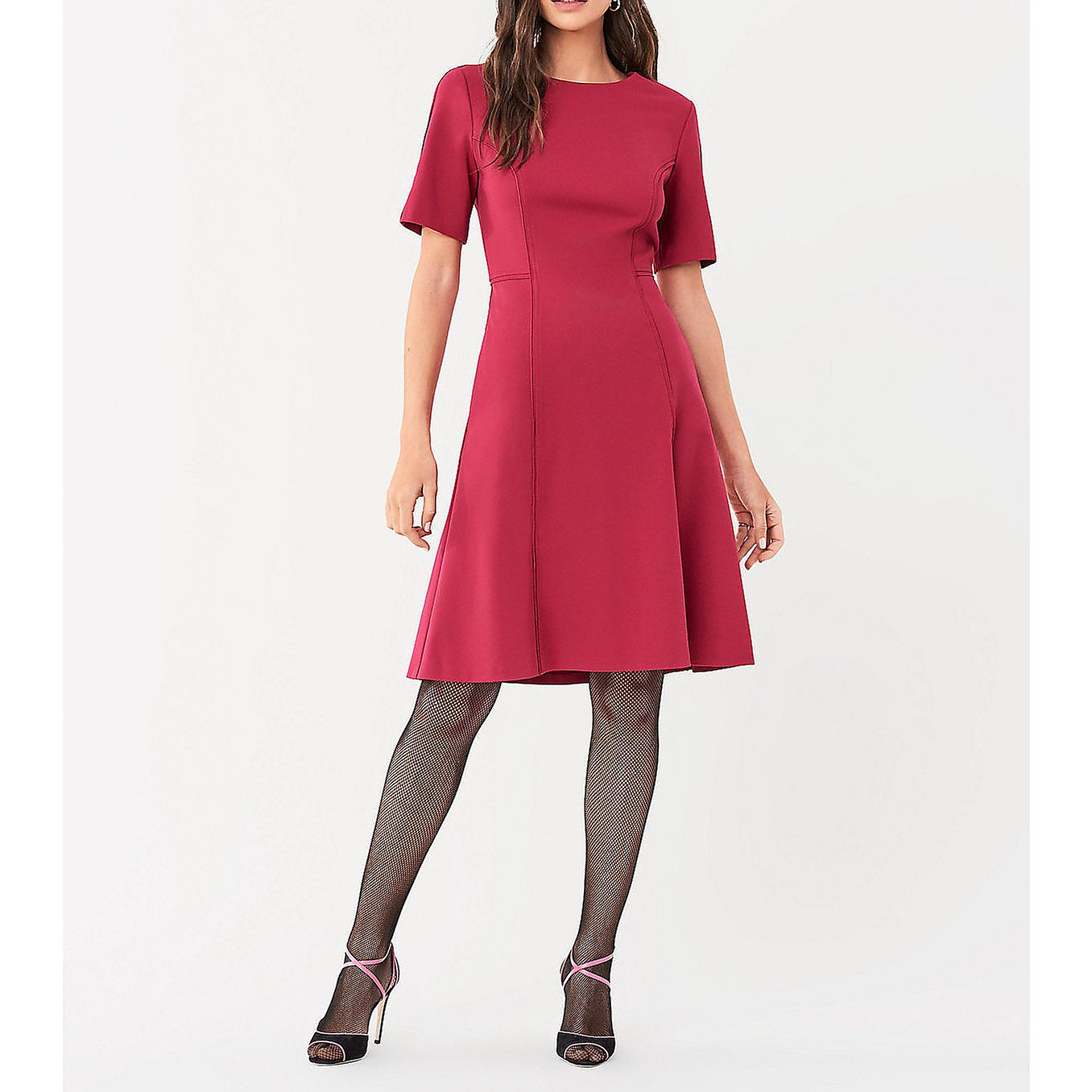 Diane von Furstenberg Alexandra Stretch Ponte Dress