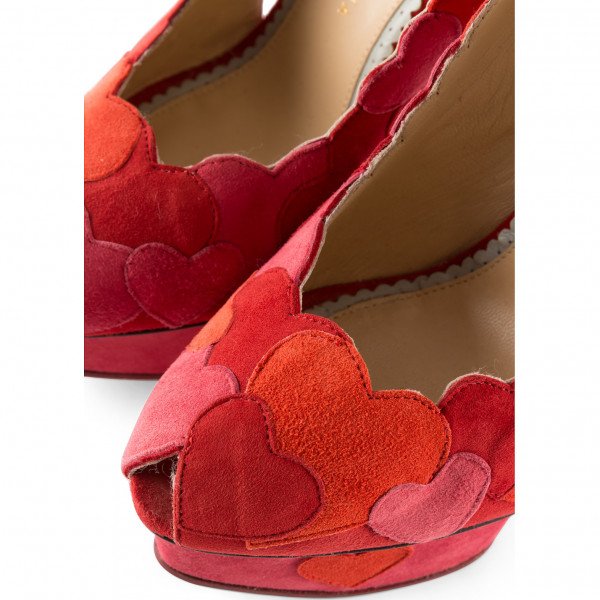 Charlotte olympia heart shoes hotsell