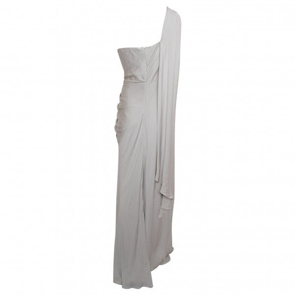 Amanda Wakeley One Shoulder Maxi Dress