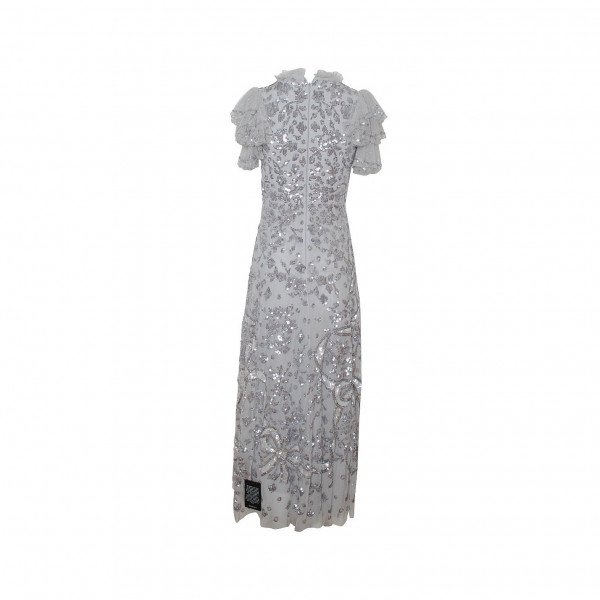Needle & Thread Ribbon Sequin Gown