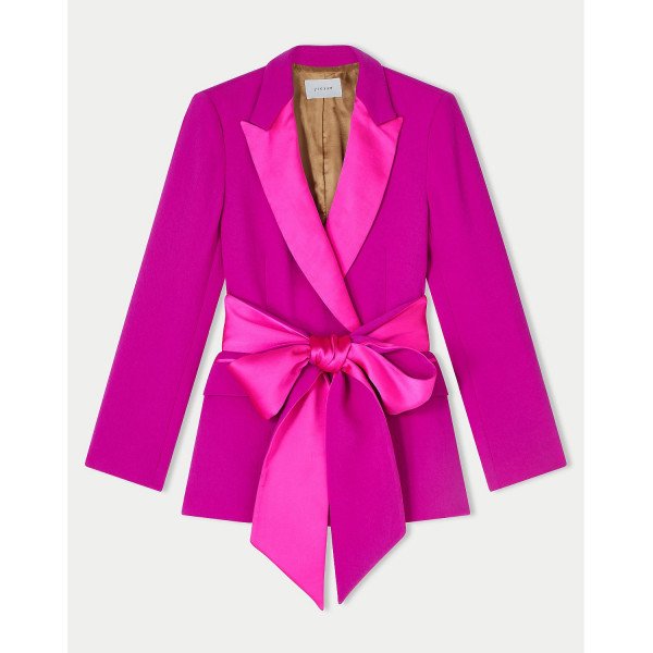 Jigsaw Belted Tuxedo Jacket