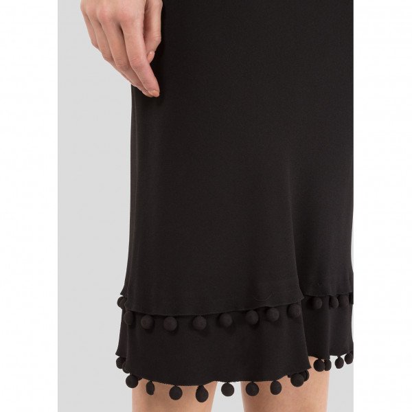 PRADA Bobble-Hem Sleeveless Dress