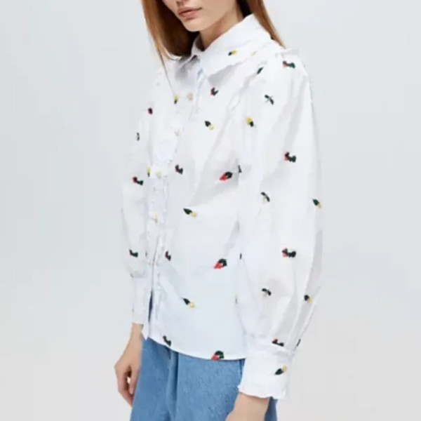 Rent Buy Sister Jane Posy Embroidered Blouse | MY WARDROBE HQ