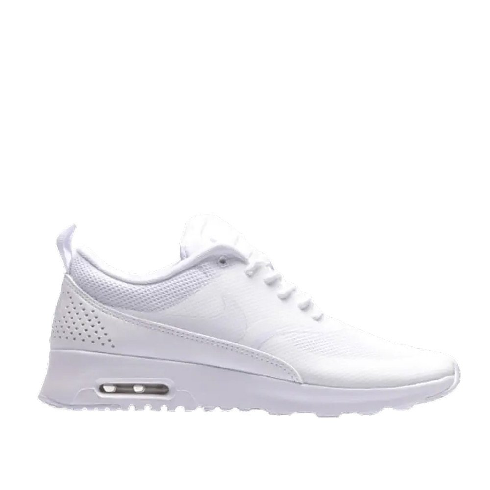 nike air max thea embossed leather and mesh sneakers