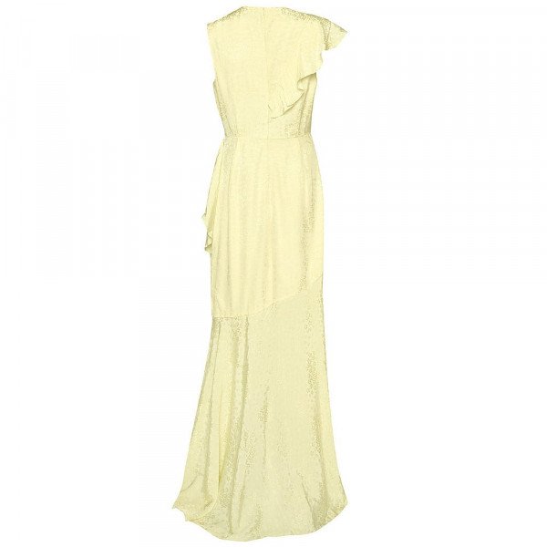 True Decadence Satin Floral Maxi Dress