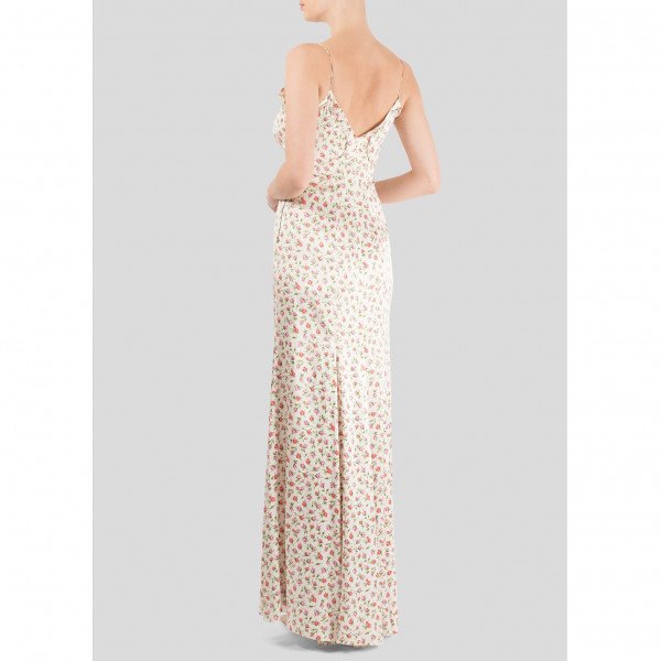 PRADA Floral Print Slip Dress