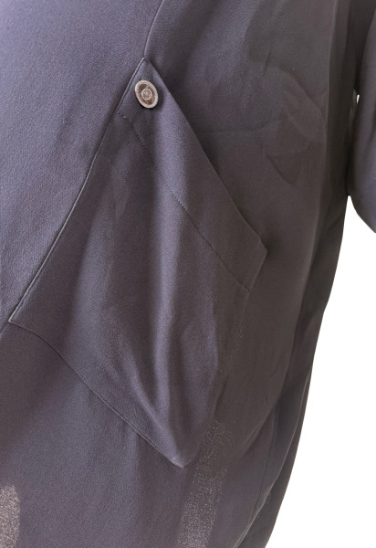 CHANEL Black Assymetrical Neck Black Tunic Co-Ord Set