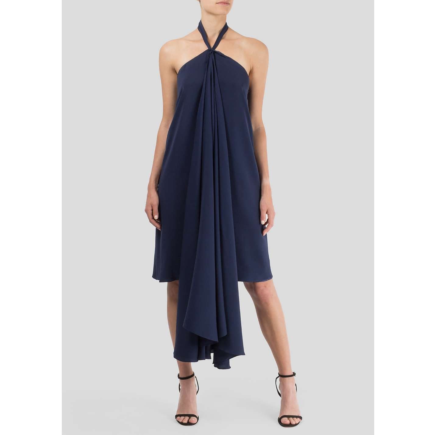 Jil Sander Drape-Front Dress