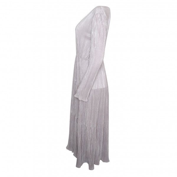 House of Lancry Pleated Midi Dress