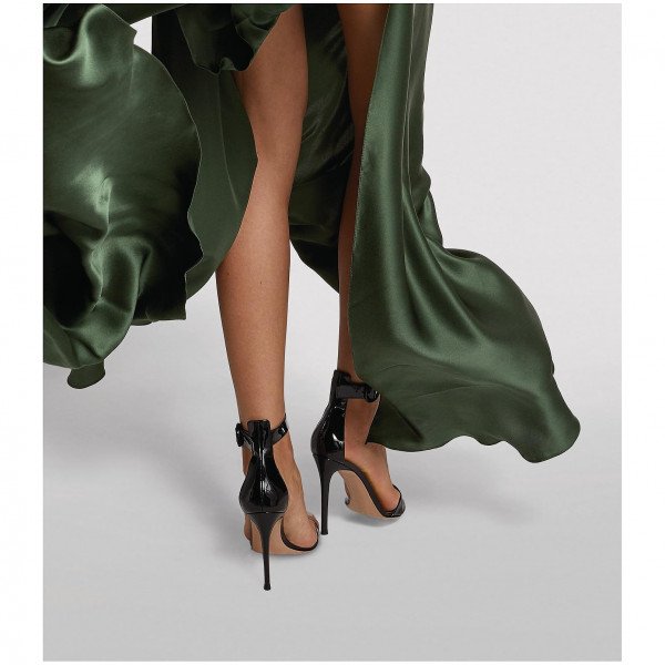 Michael Lo Sordo Alexandra Silk Strappy Gown