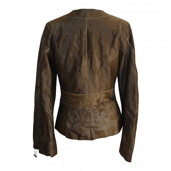 Amanda wakeley leather jacket deals
