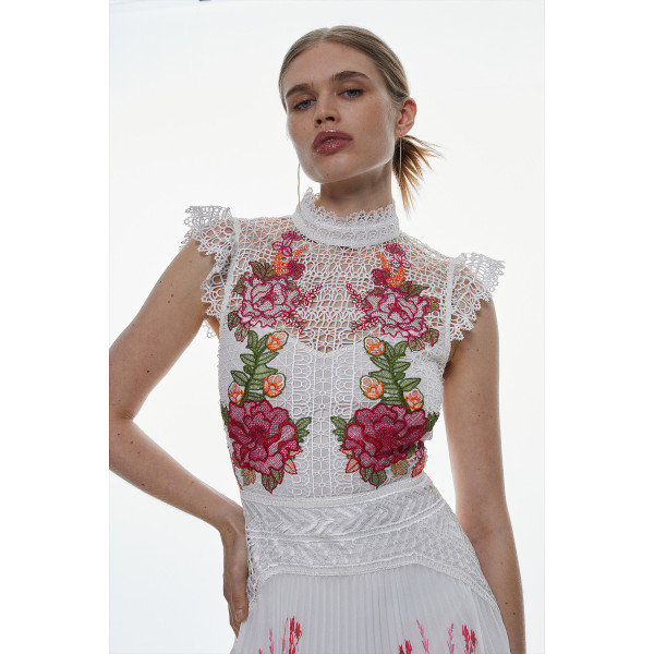 Karen millen floral lace dress clearance
