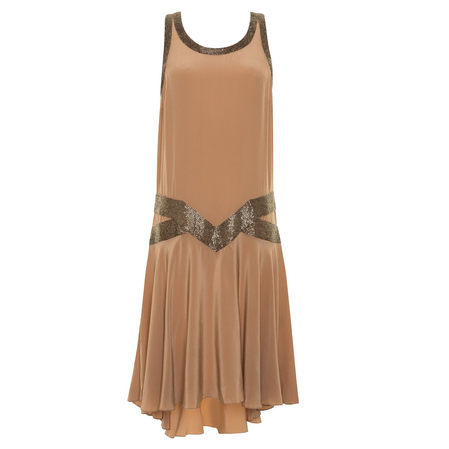 Joseph Bead-Embellished Sleeveless Dress