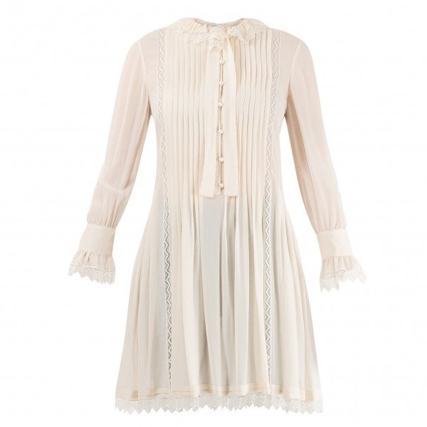 Philosophy Di Lorenzo Serafini Pleated Front Shirt Dress