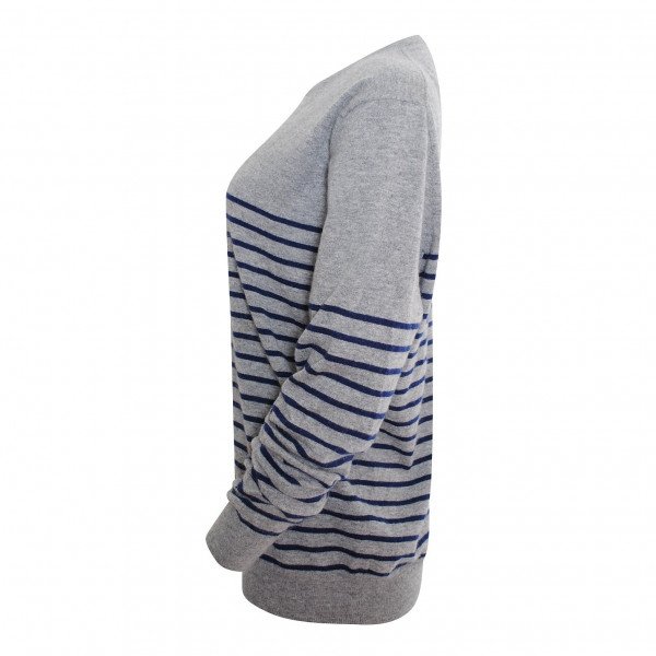 J.Crew Striped Cashmere Sweater