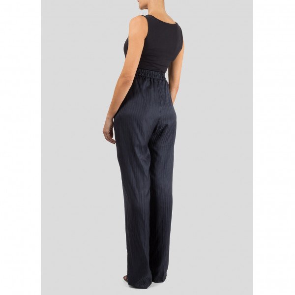 Stella McCartney Striped Silk Trousers