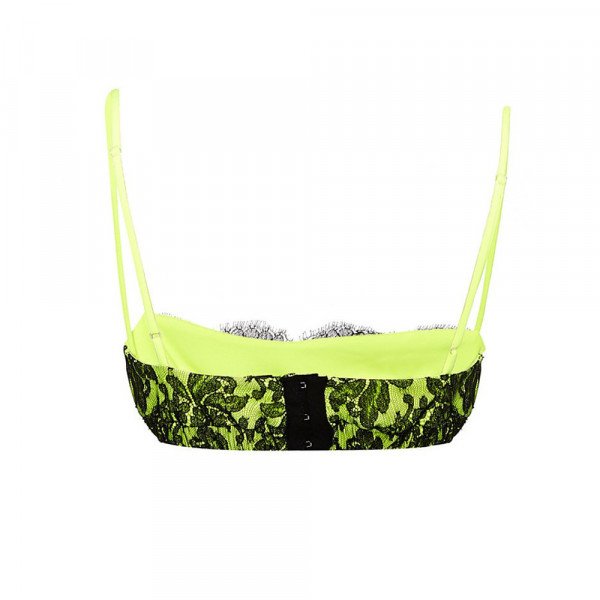 Christopher Kane Neon And Lace Bralette
