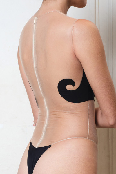 Maison Souraya Spiral Bodysuit