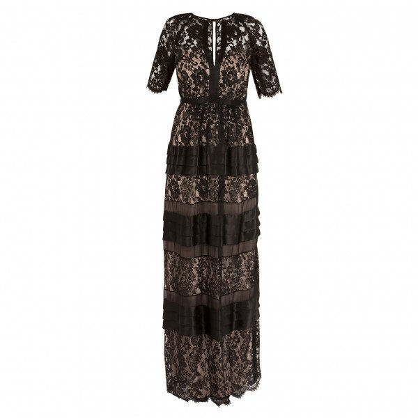 Temperley London Lace and Silk Gown