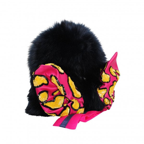 House Of Sheldonhall Embellished Faux-Fur Hat