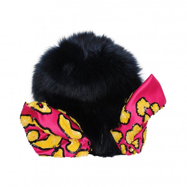 House Of Sheldonhall Embellished Faux-Fur Hat