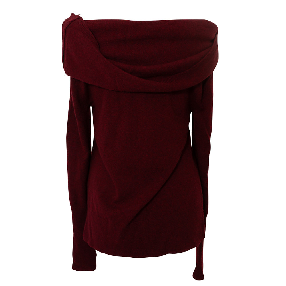 Amanda Wakeley Off-The-Shoulder Cashmere Sweater