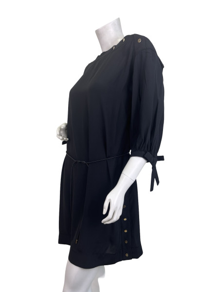 Louis Vuitton Black Boat Neck Blouse