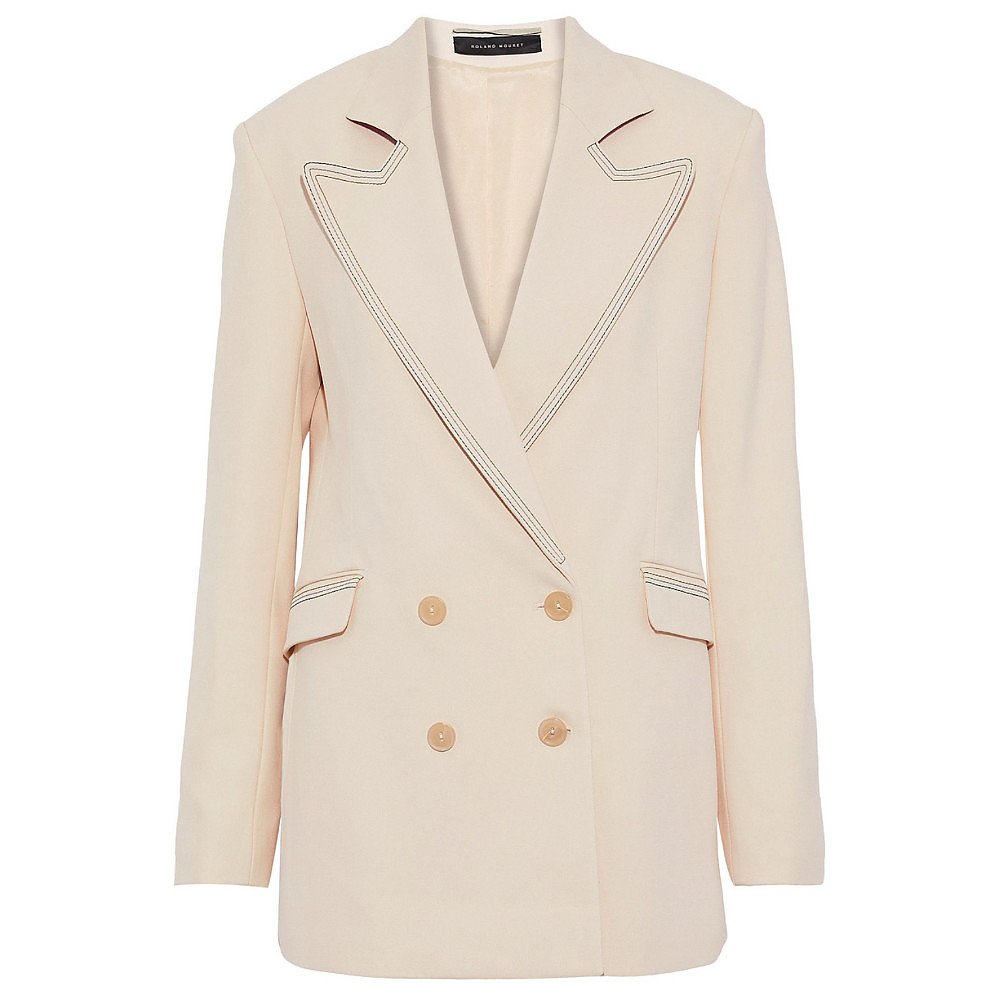 Roland Mouret Gilroy Double Breasted Blazer
