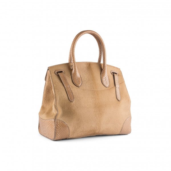 Ralph Lauren Ricky Pony Skin Bag