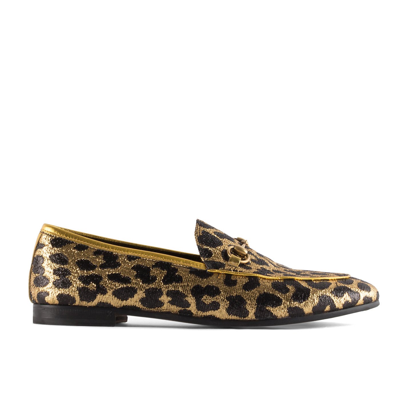 gucci cheetah loafers