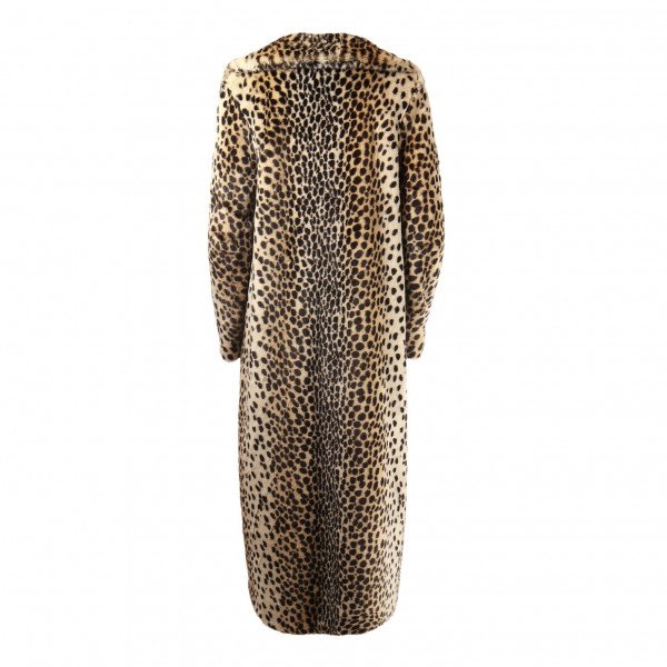 Miranda Dunn Long Leopard Coat