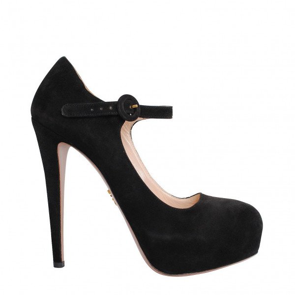 Prada store platform pumps