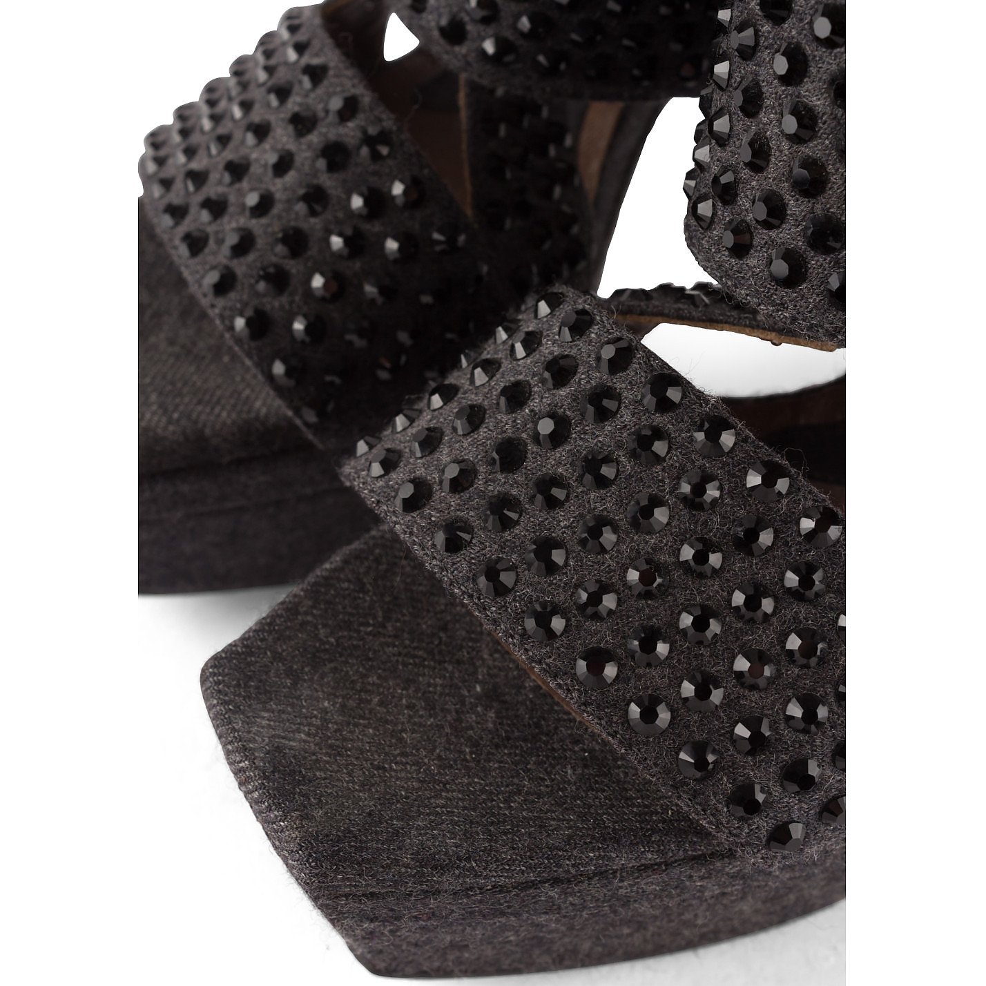 Marni Crystal-Embellished Platform Sandals