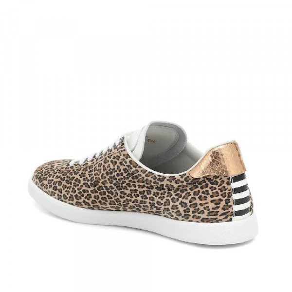 Aquazzura Leopard Print Suede Sneakers