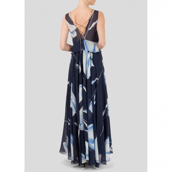 Vilshenko Mia Sleeveless Gown