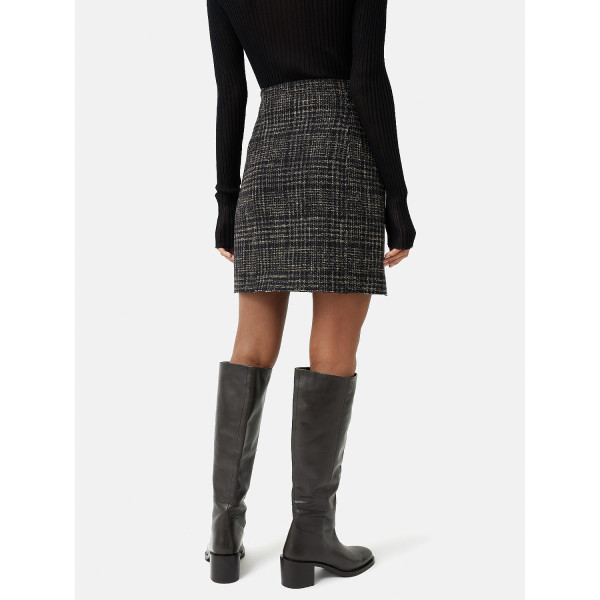 Jigsaw Broken Check Mini Skirt