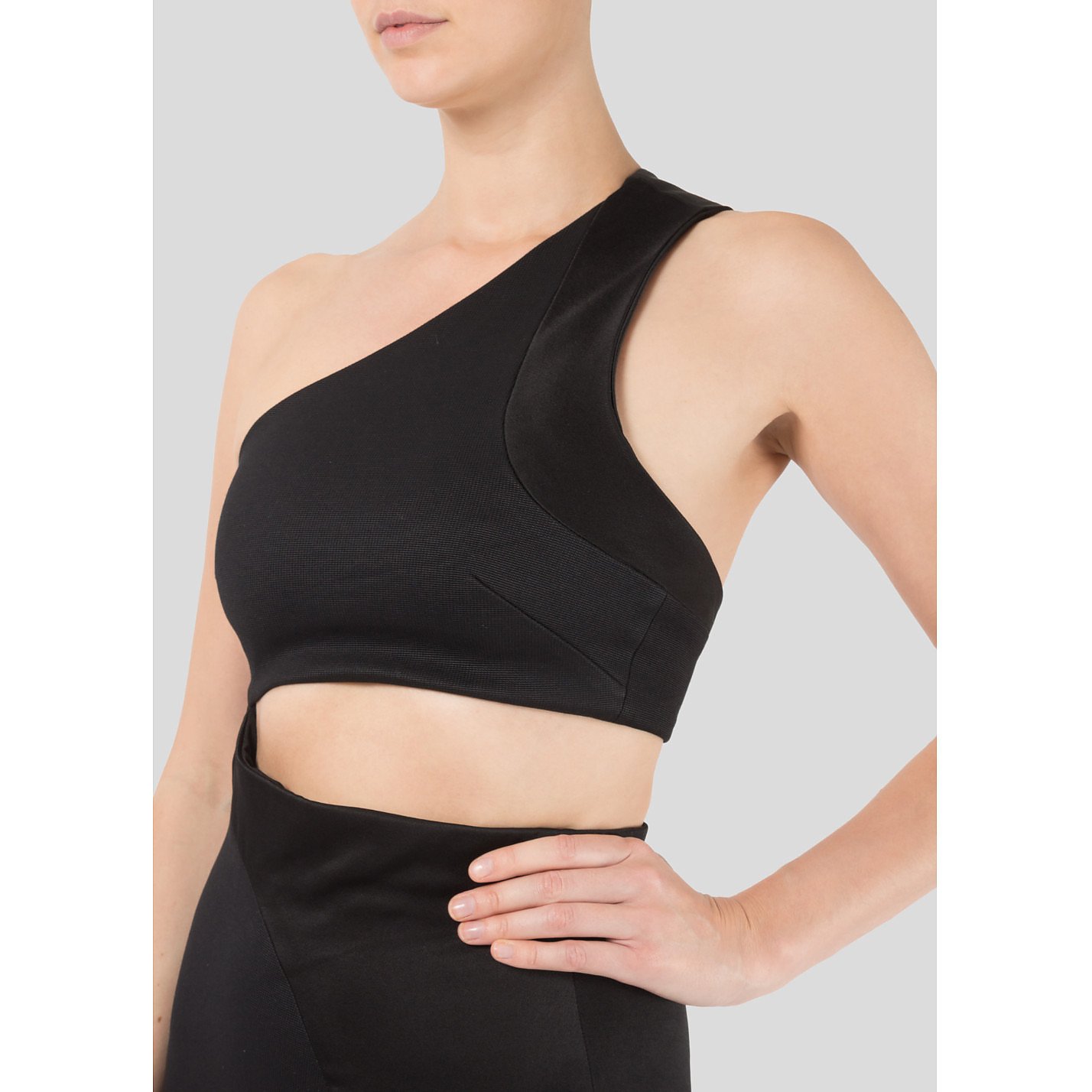 Rent Buy Galvan London OneShoulder Cut Away Dress MY WARDROBE HQ