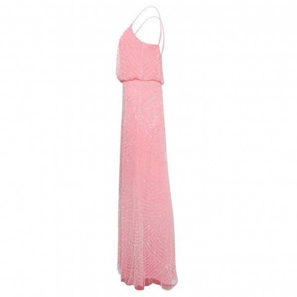 Rent Buy Adrianna Papell Beaded Maxi Gown MY WARDROBE HQ