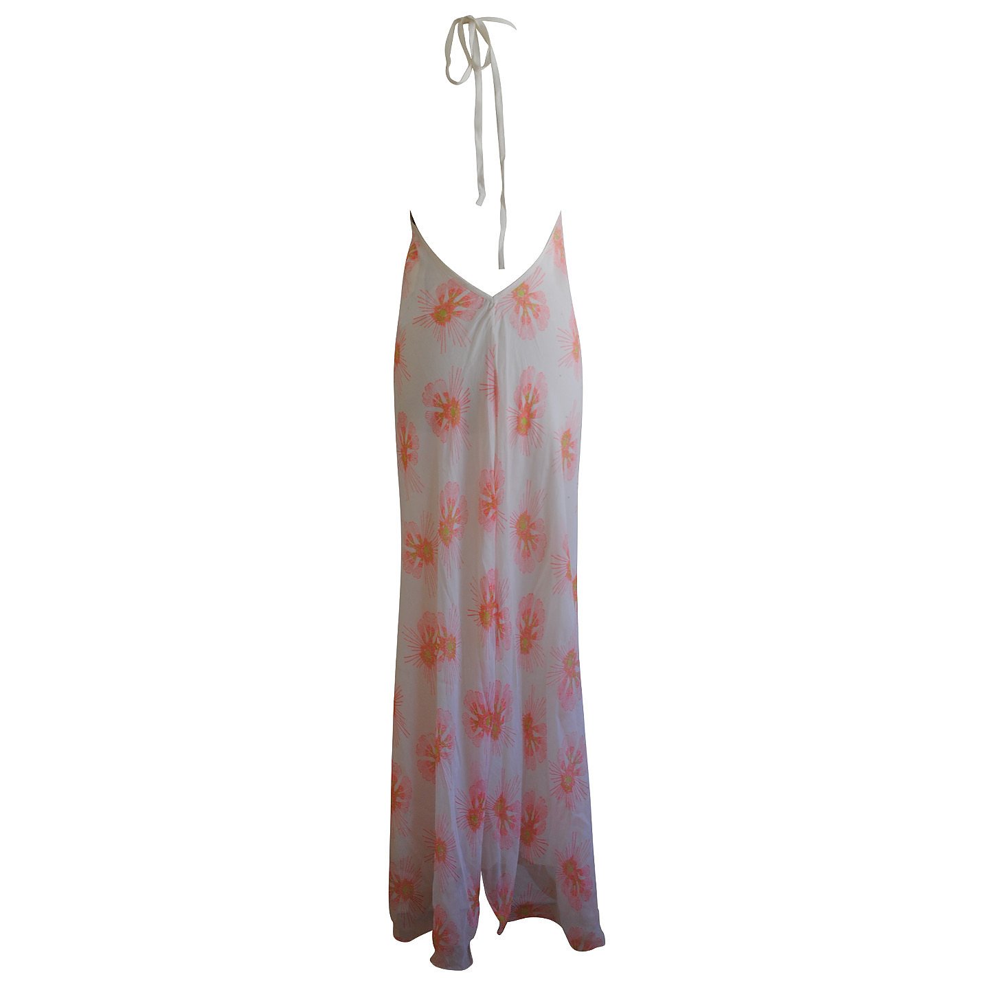 Beach Candy Silk-Chiffon Scarf Dress