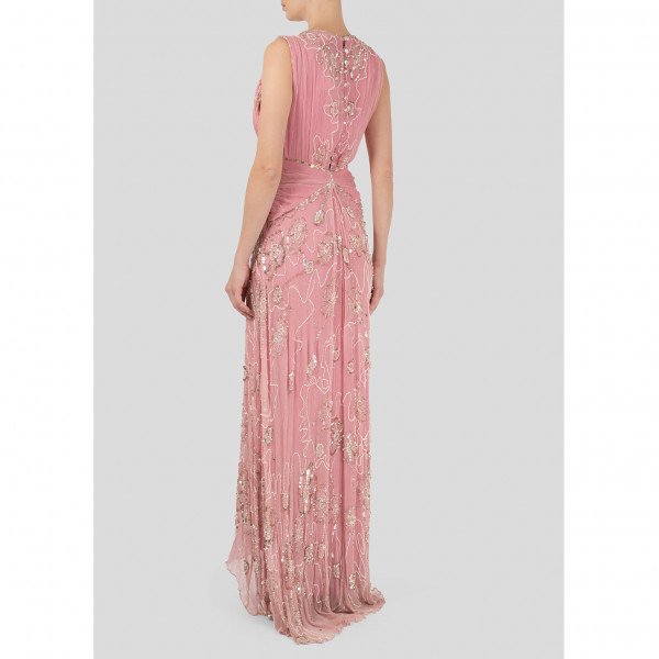 Temperley London Embellished Sleeveless Gown