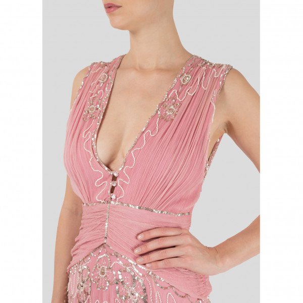 Temperley London Embellished Sleeveless Gown