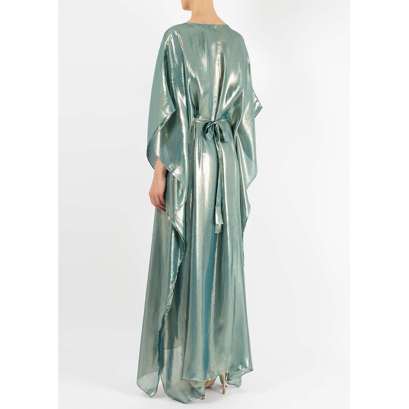 metallic kaftan