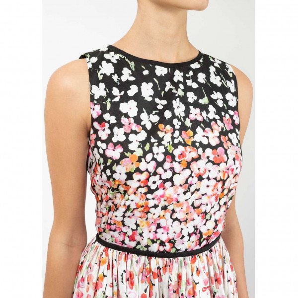 Valentino Sleeveless Floral Dress