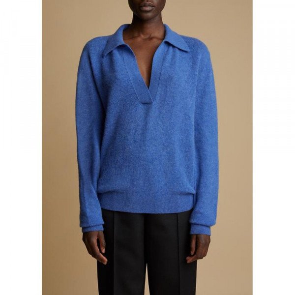 Khaite Jo Cashmere-Blend Sweater